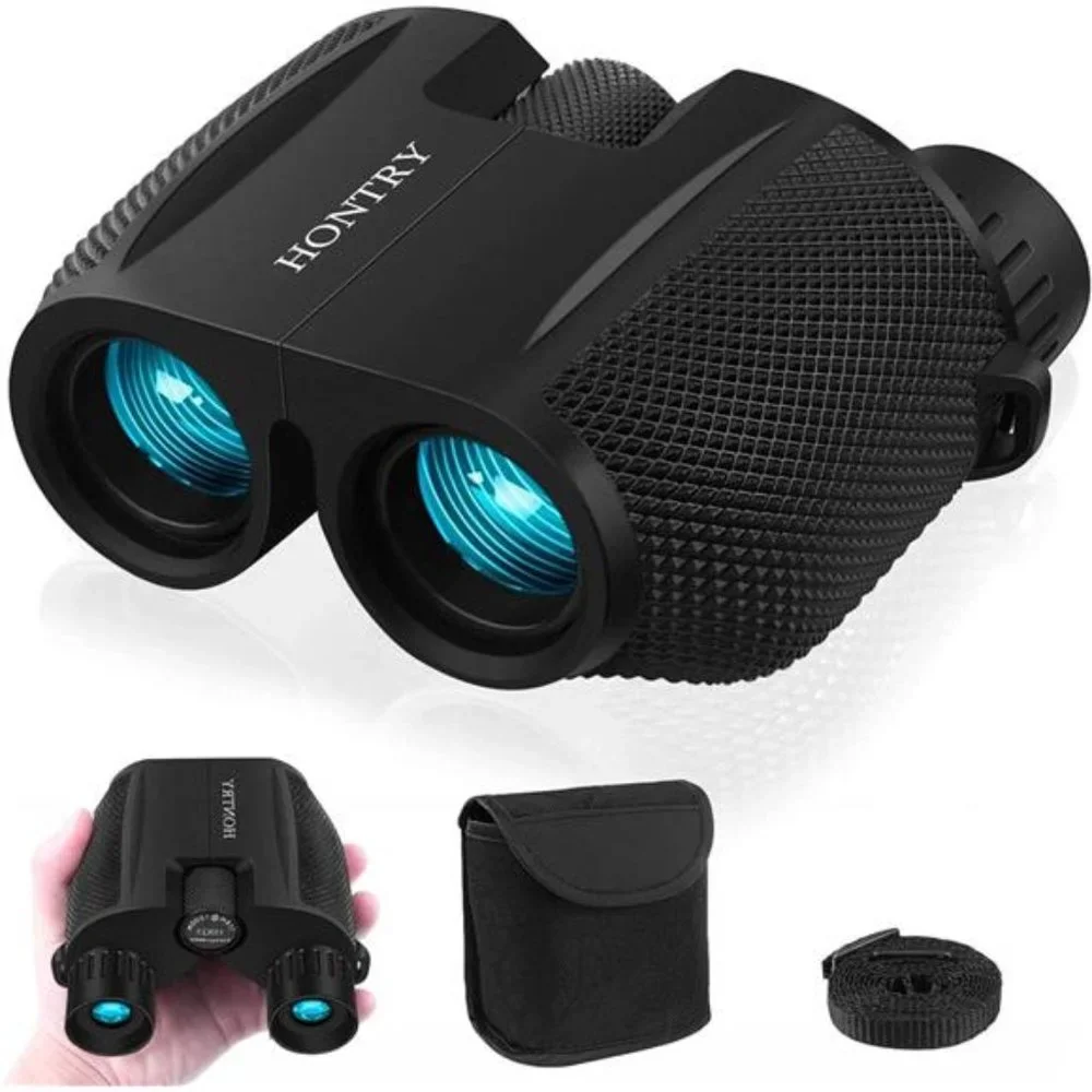 10x25 Compact Binoculars for Bird Watching, Concerts, Hunting and Sport Games